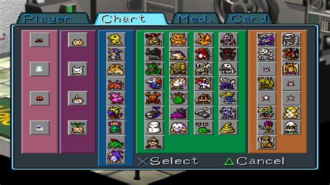 Digimon World DS Digivolution Guide.